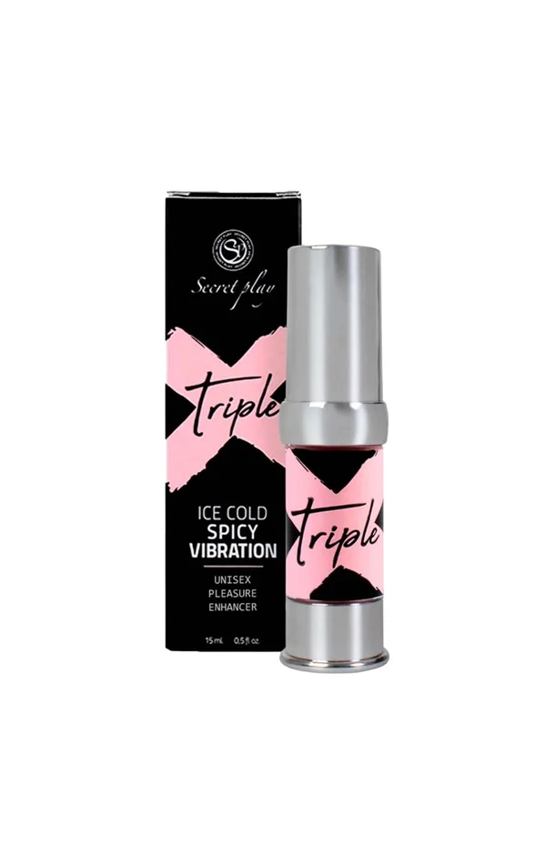 Gel intensitifant plaisir effet froid – Triple X – 15 ml