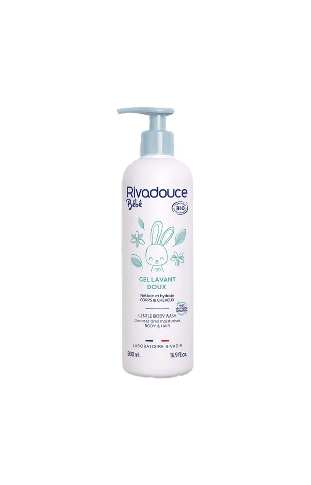 Gel lavant bio – Bébé – Corps & cheveux – 500ml