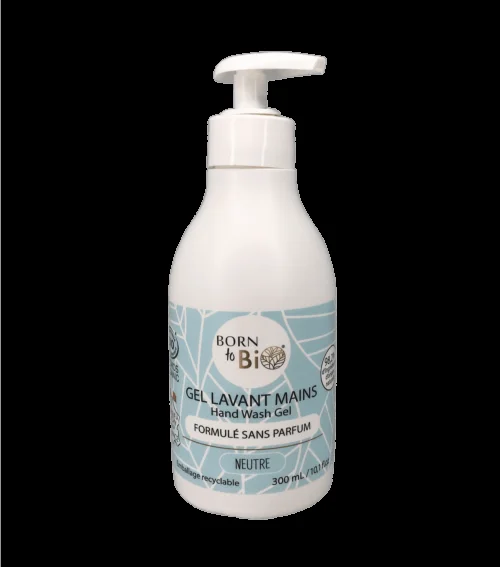 Gel lavant pour les mains Neutre Formule sans parfum – Certifié bio