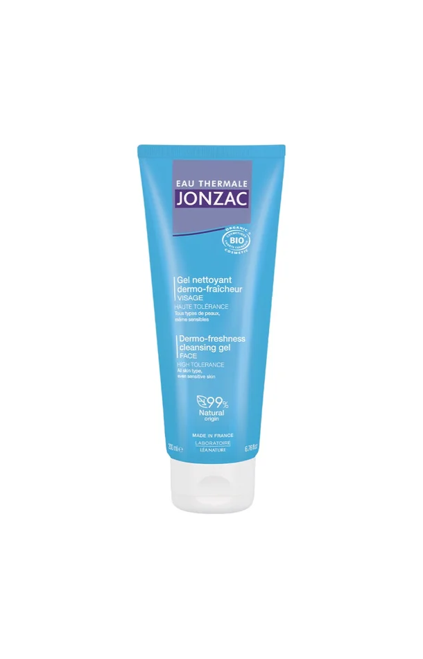 Gel nettoyant dermo-fraîcheur bio – Visage