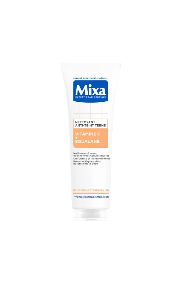 Gel nettoyant éclat – Vitamine C & squalane – Peaux ternes – 200 ml