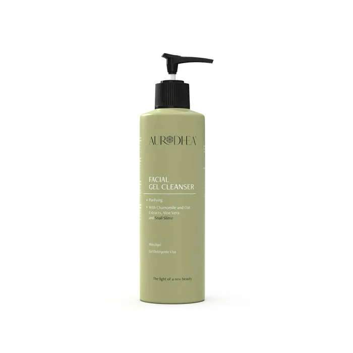 Gel nettoyant visage à la bave d’escargot