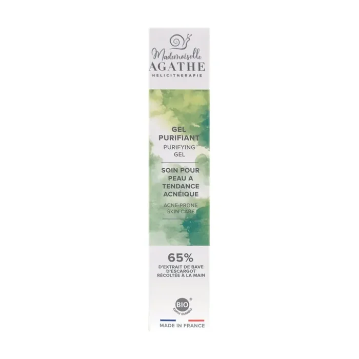 GEL PURIFIANT BIO POUR PEAU À TENDANCE ACNÉIQUE 50ML MLLE AGATHE