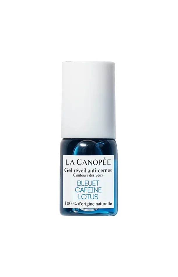 Gel roll-on anti-cernes – Bleuet, caféine & lotus – Yeux – 6 ml