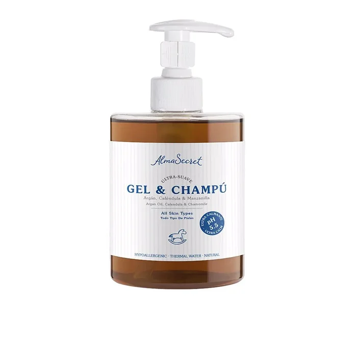 GEL-SHAMPOO delicato con argan, calendula e camomilla 500 ml