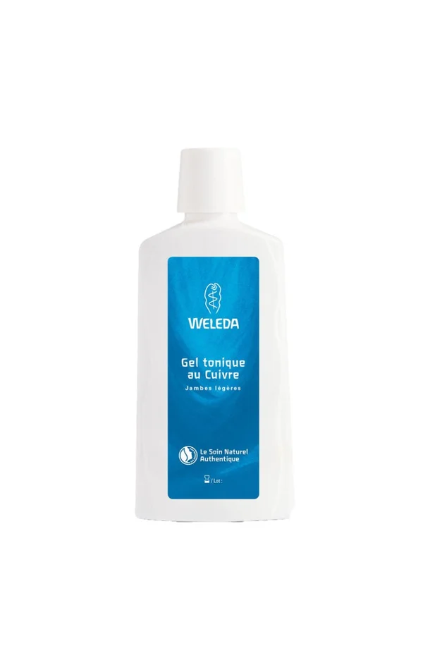 Gel tonique au cuivre – Jambes légères – 200 ml