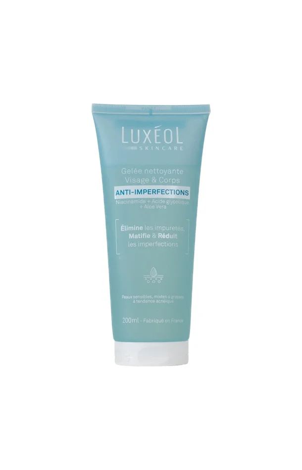 Gelée nettoyante anti-imperfections – Niacinamide – Peaux mixtes à grasses – 200 ml