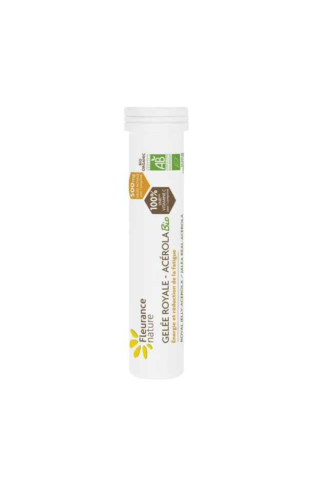 Gelée royale & acérola bio – Énergie & réduction de la fatigue – 15 jours