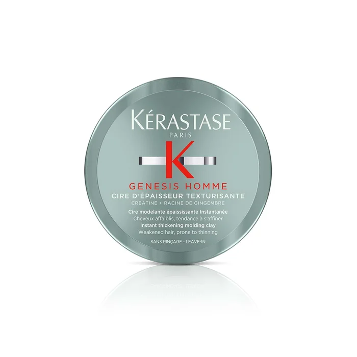 Genesis Homme – Cire modelante épaississante instantanée pour cheveux affaiblis