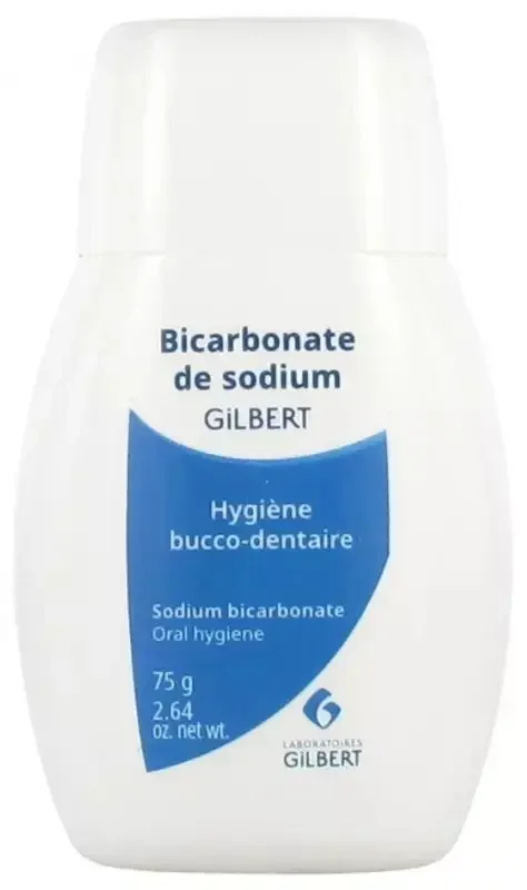 Gilbert Dentidose Bicarbonate de Sodium Poudreur 75 g