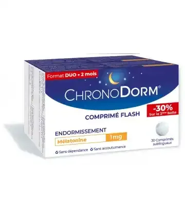 Gilbert Laboratoires Iprad ChronoDorm Mélatonine 1 mg Comprimés
