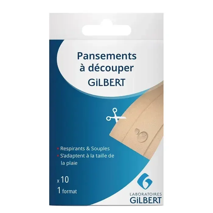 Gilbert Pansements A Découper x10