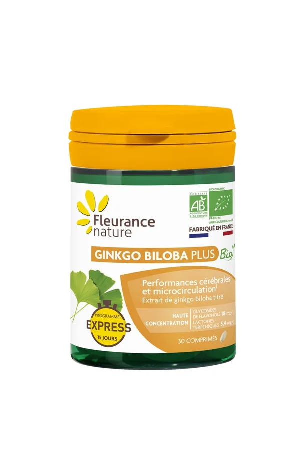 Ginko Bilboa plus bio – Performances cérébrales – 15 jours