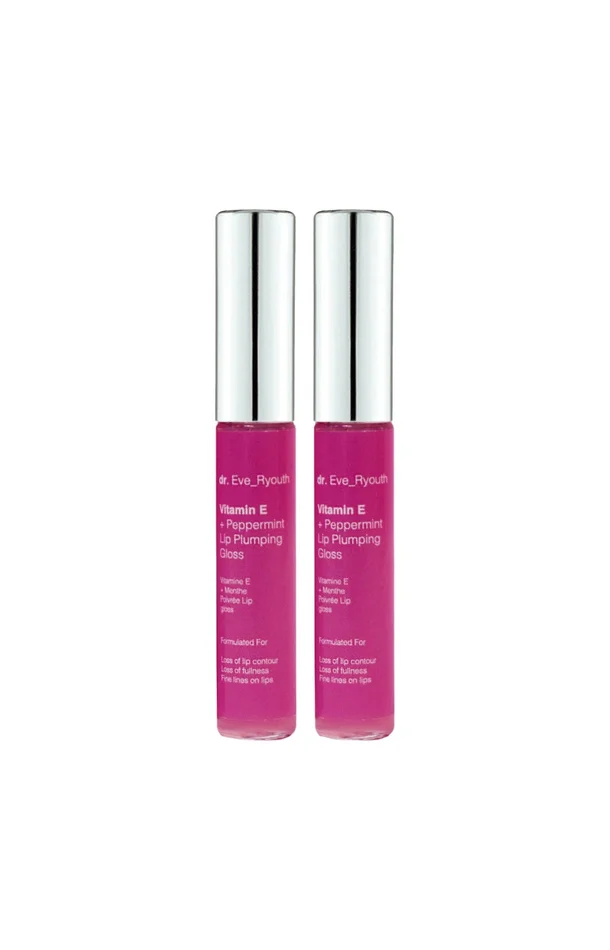 Gloss repulpants – Menthe poivrée – 2 x 8 ml