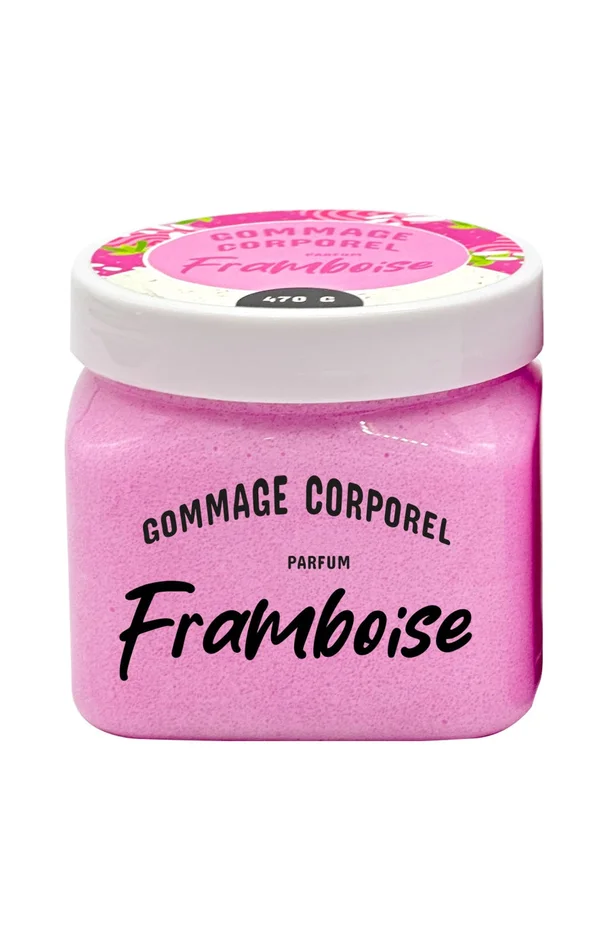 Gommage – Framboise – Corps – 470 g