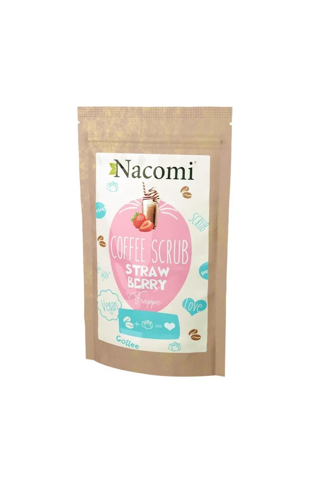 Gommage au café hydratant & raffermissant – Fraise – Corps – 200 g