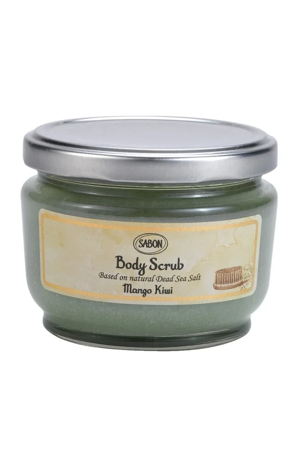 Gommage aux sels de la mer Morte – Mangue & kiwi – Corps – 320 g