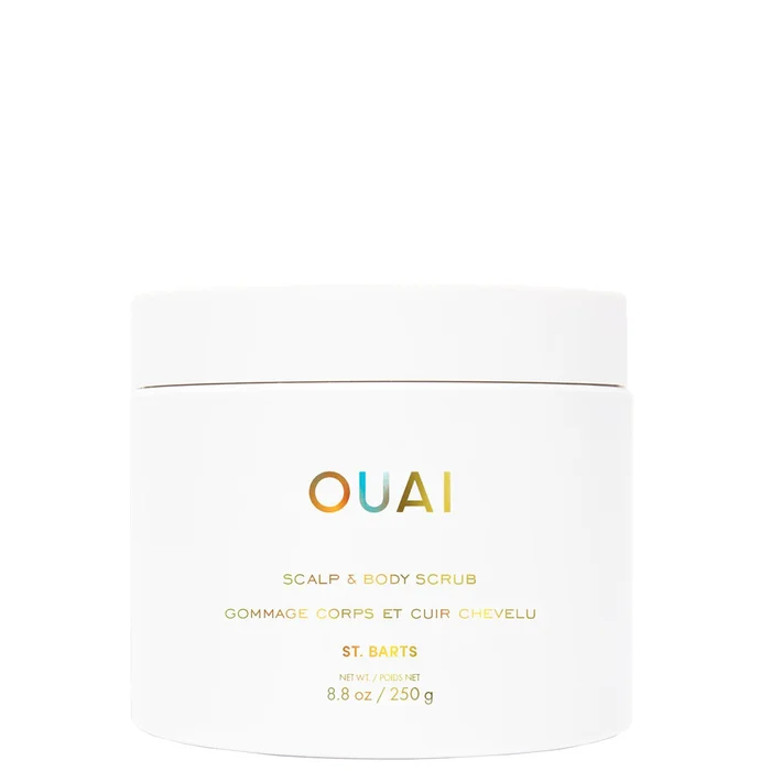 Gommage du cuir chevelu et du corps au parfum St Barts OUAI 250 g