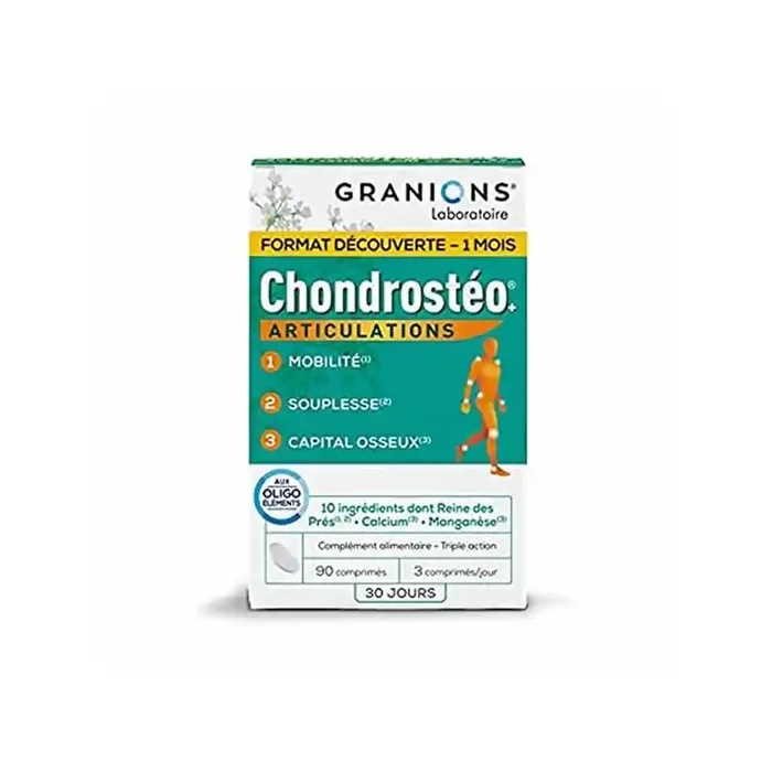 Granions chondrosteo+ articulations 90 comprimes 77g