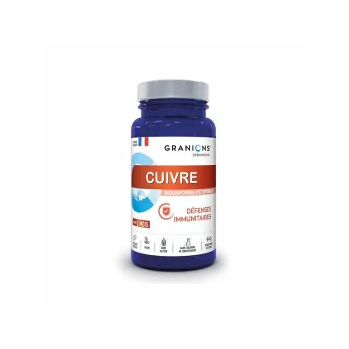 Granions cuivre defenses immunitaires 60 gelules