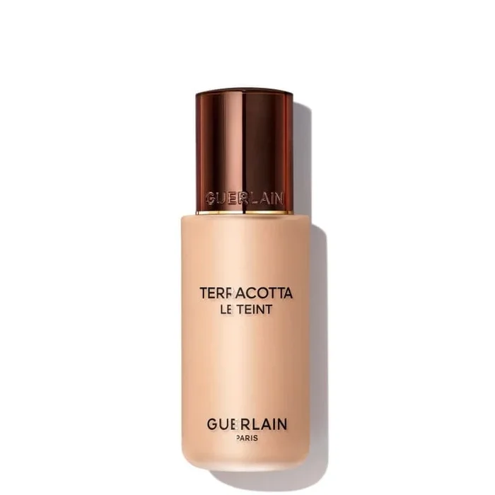 GUERLAIN Terracotta Le Teint Fond de Teint Perfection Naturelle Fraîcheur Bonne Mine Tenue 24h – Sans Transfert