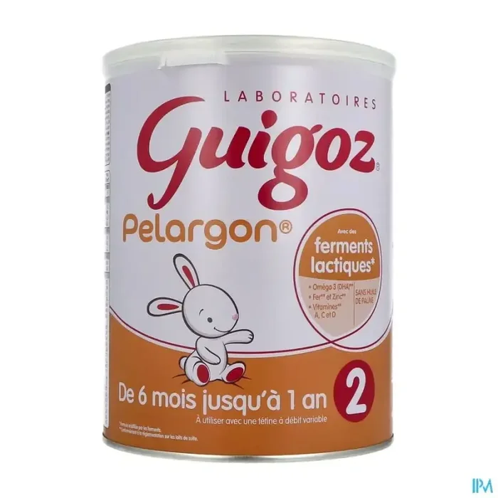 Guigoz 2 pelargon poudre 780g