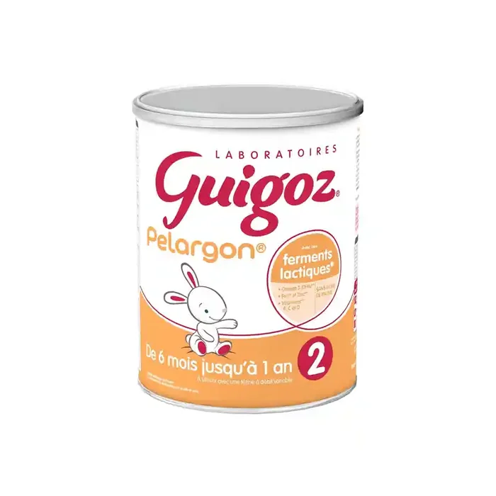 Guigoz Pelargon 2 lait poudre 2eme age 780gr