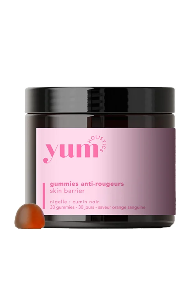 Gummies anti-rougeurs – Nigelle & cumin – Orange – 1 mois