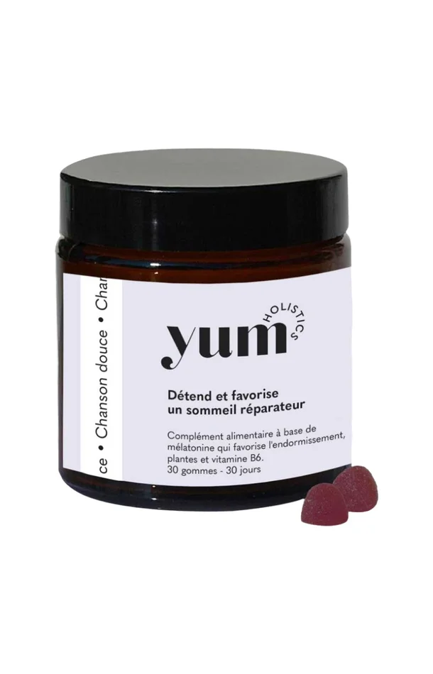 Gummies détente – Chanson douce – Cassis – 1 mois