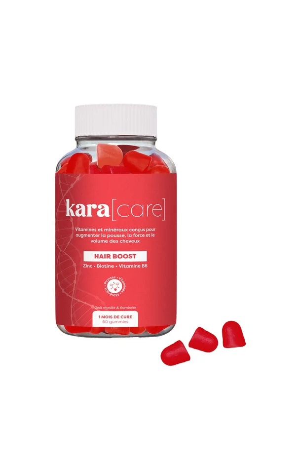 Gummies fortifiants – Hair Boost – Framboise – 1 mois