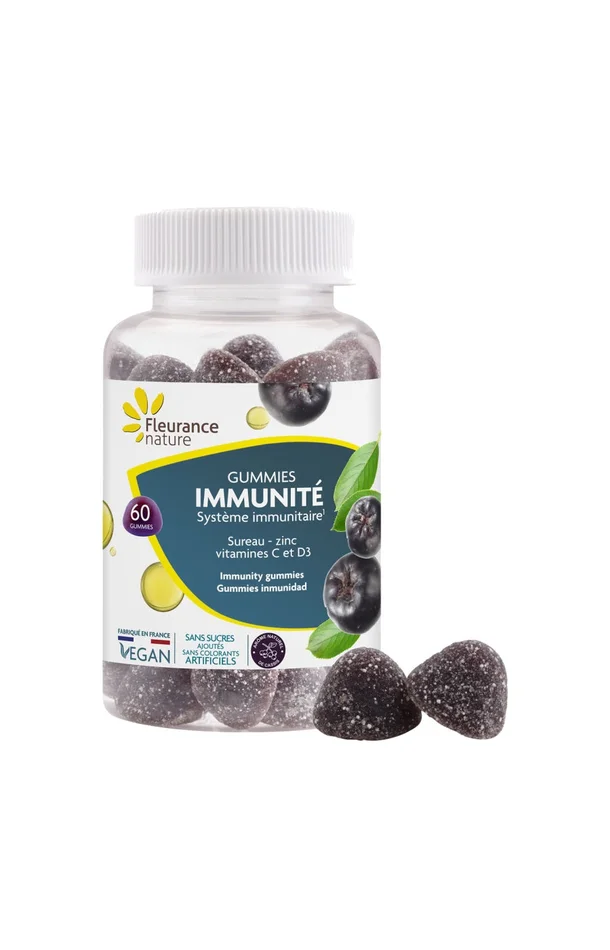 Gummies immunité – Cassis – 1 mois