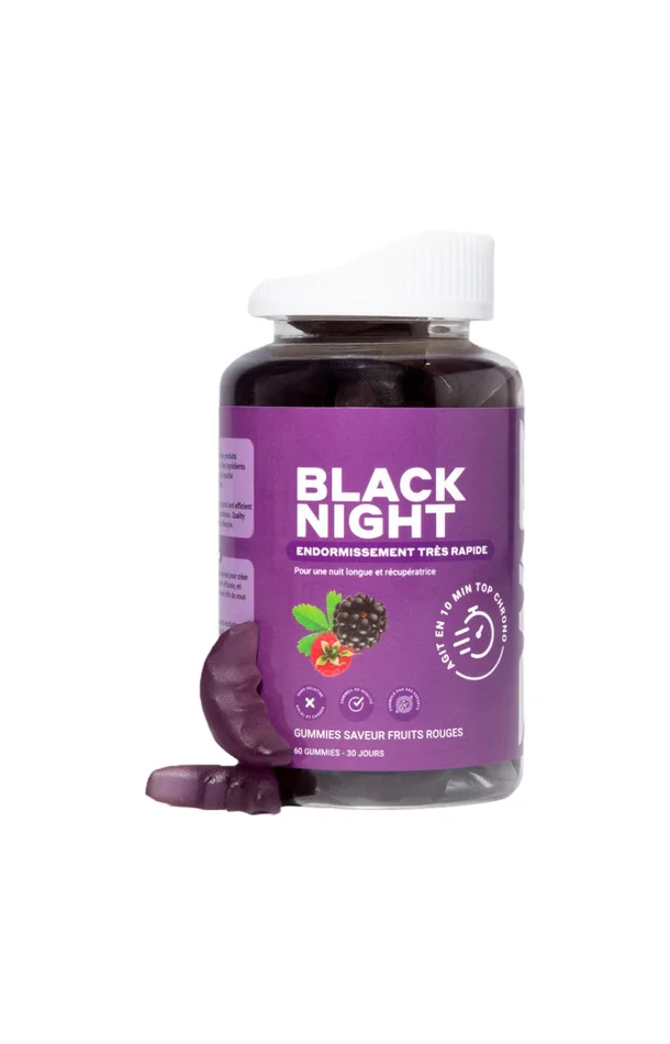 Gummies sommeil – Black Night – 1 mois