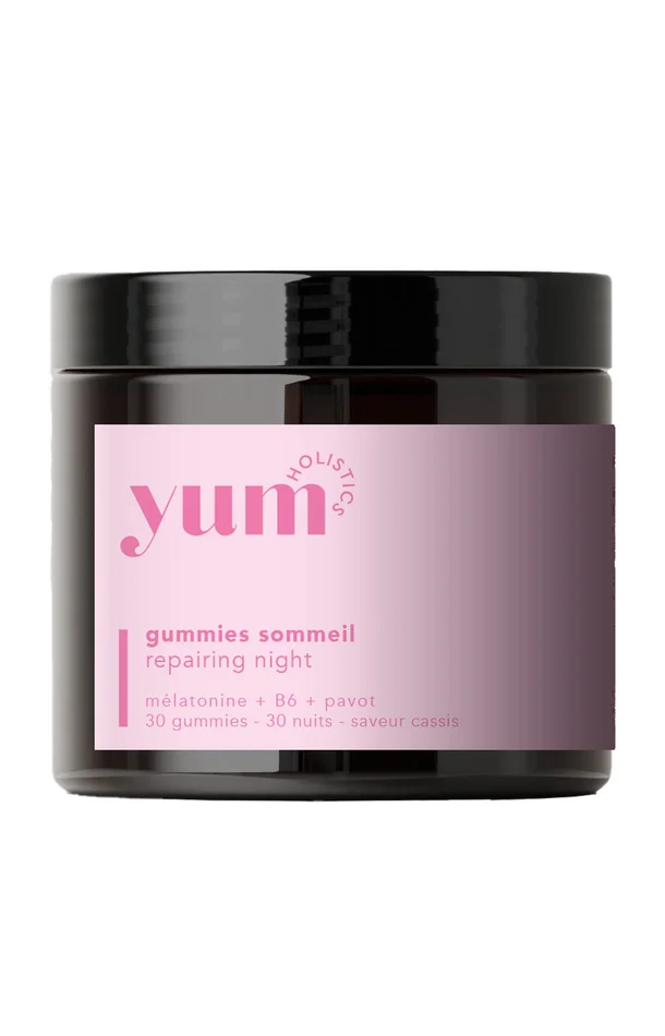 Gummies sommeil – Mélatonine & pavot – Cassis – 1 mois