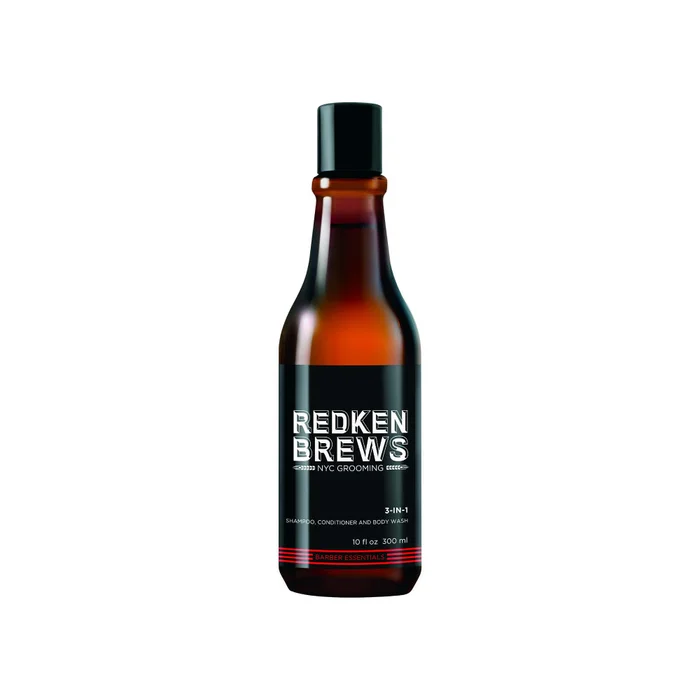 Haircare by Redken Brews – Shampoing 3-en-1 pour Homme