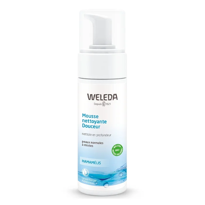 Hamamélis – Mouse Nettoyante Douceur – Peaux Normales à Mixtes – 150ml