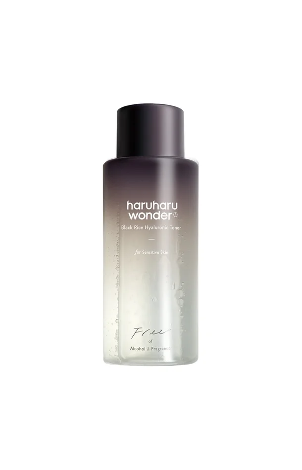 Haryharu Wonder – Lotion tonique – Acide hyaluronique & riz noir – Peaux sensibles