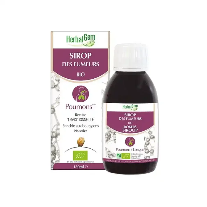 Herbalgem sirop des fumeurs bio 150ml