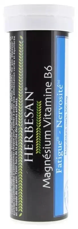 Herbesan Magnésium Vitamine B6 15 Unités