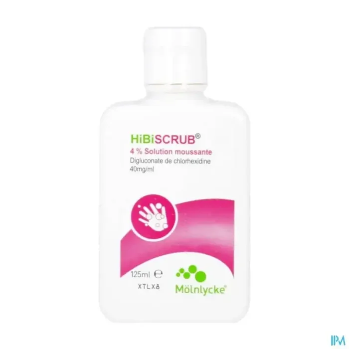 Hibiscrub 4% solution pour application locale 125ml