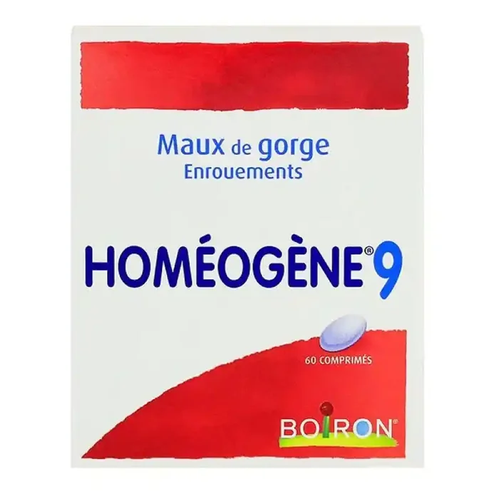 Homeogene 09 Boiron boite de 60 comprimés à sucer