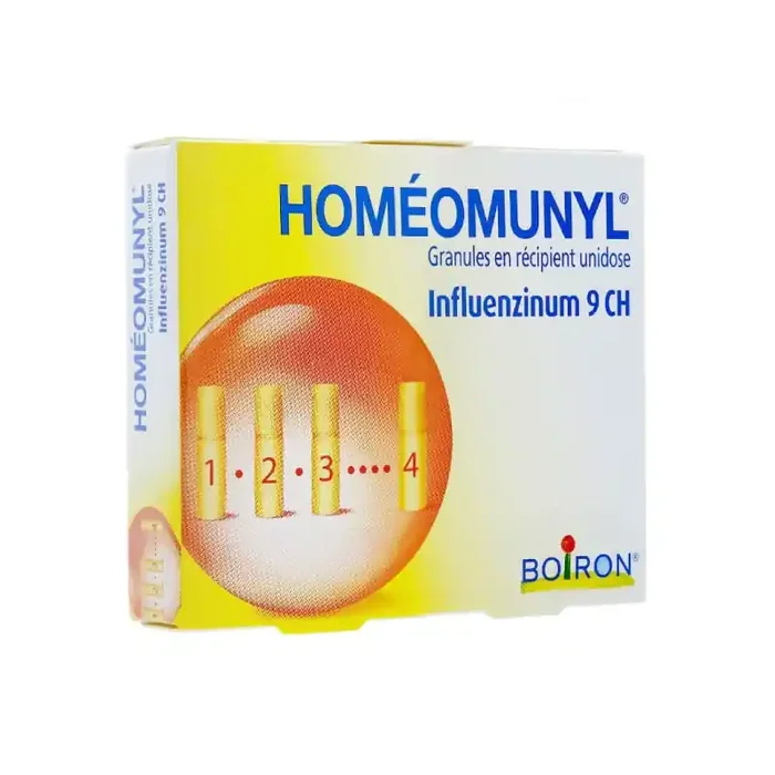HOMÉOMUNYL INFLUENZINUM 9CH GRANULES 2024/2025 UNIDOSE BOIRON