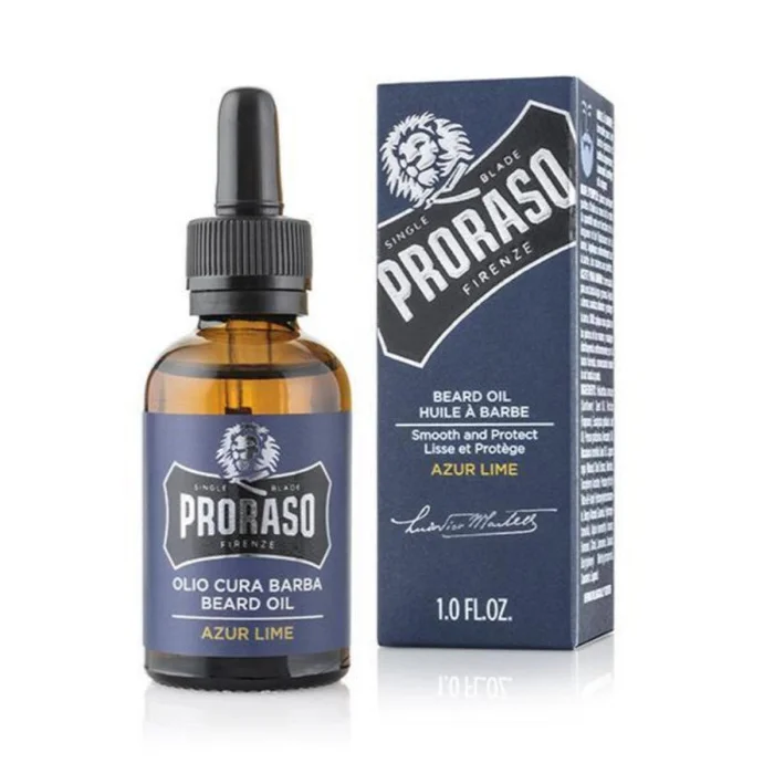Huile à Barbe Azur Lime – 30ml