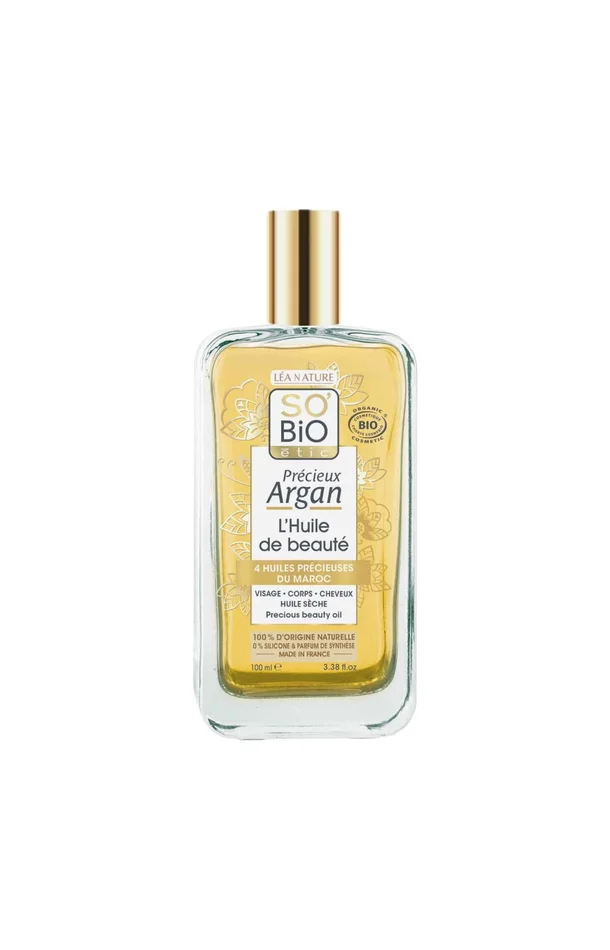 Huile d’argan sèche bio – Visage, Corps & cheveux – 100 ml