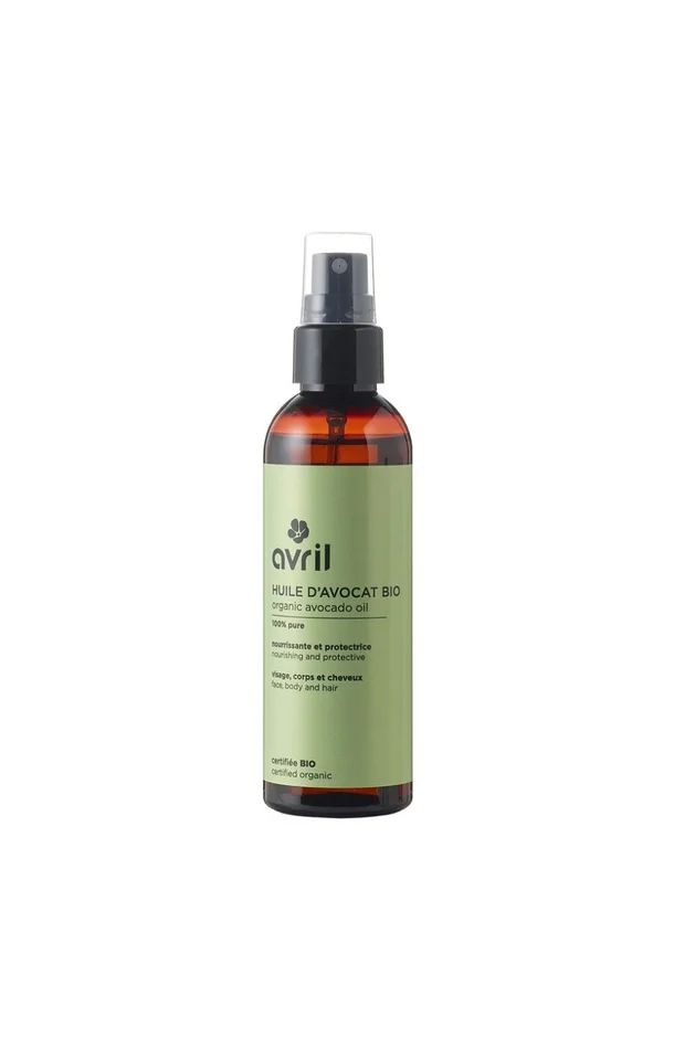 Huile d’avocat bio – Visage, corps & cheveux – 100 ml