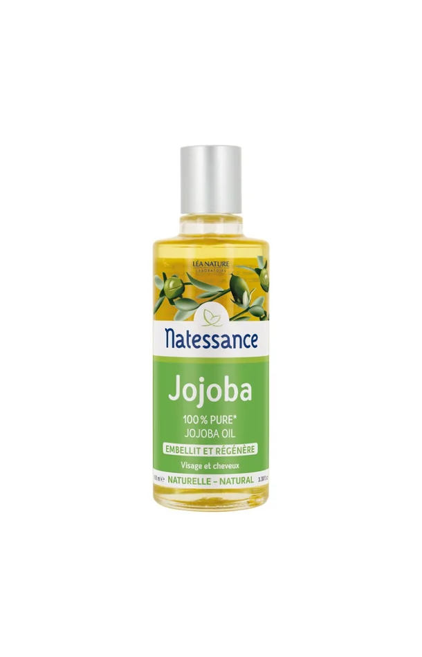 Huile de jojoba 100% pure – Visage & cheveux – 100 ml