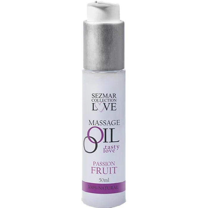 Huile de massage 100% naturelle – Fruit de la passion – 50 ml