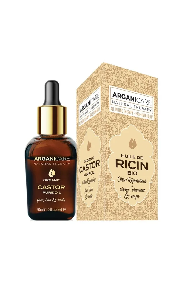 Huile de ricin bio – Ultra-réparatrice – 30 ml