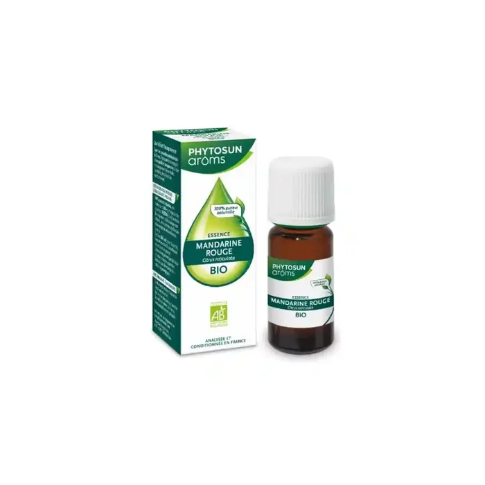 HUILE ESSENTIELLE BIO MANDARINE ROUGE 10ML PHYTOSUN AROMS