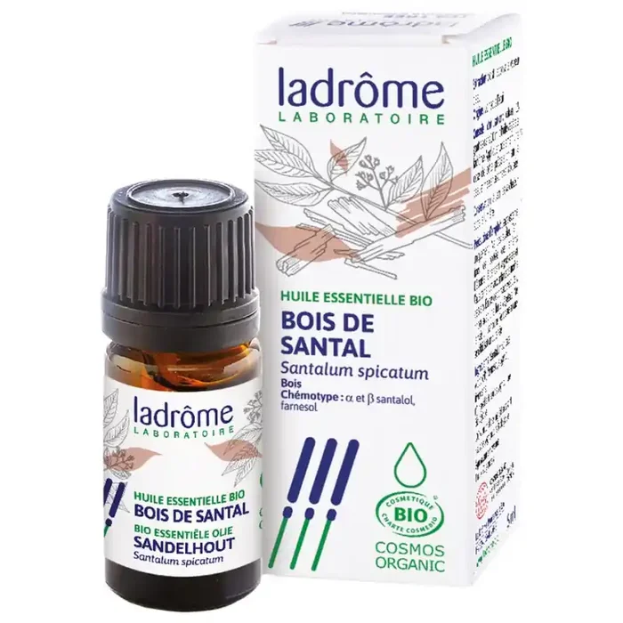 HUILE ESSENTIELLE BOIS DE SANTAL BIO 5ML LADROME