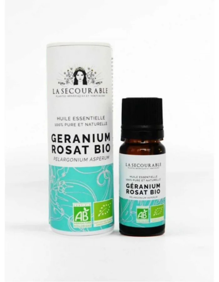 HUILE ESSENTIELLE certifiée BIO – Géranium rosat